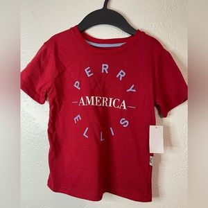 Perry Ellis America red shirt size 4